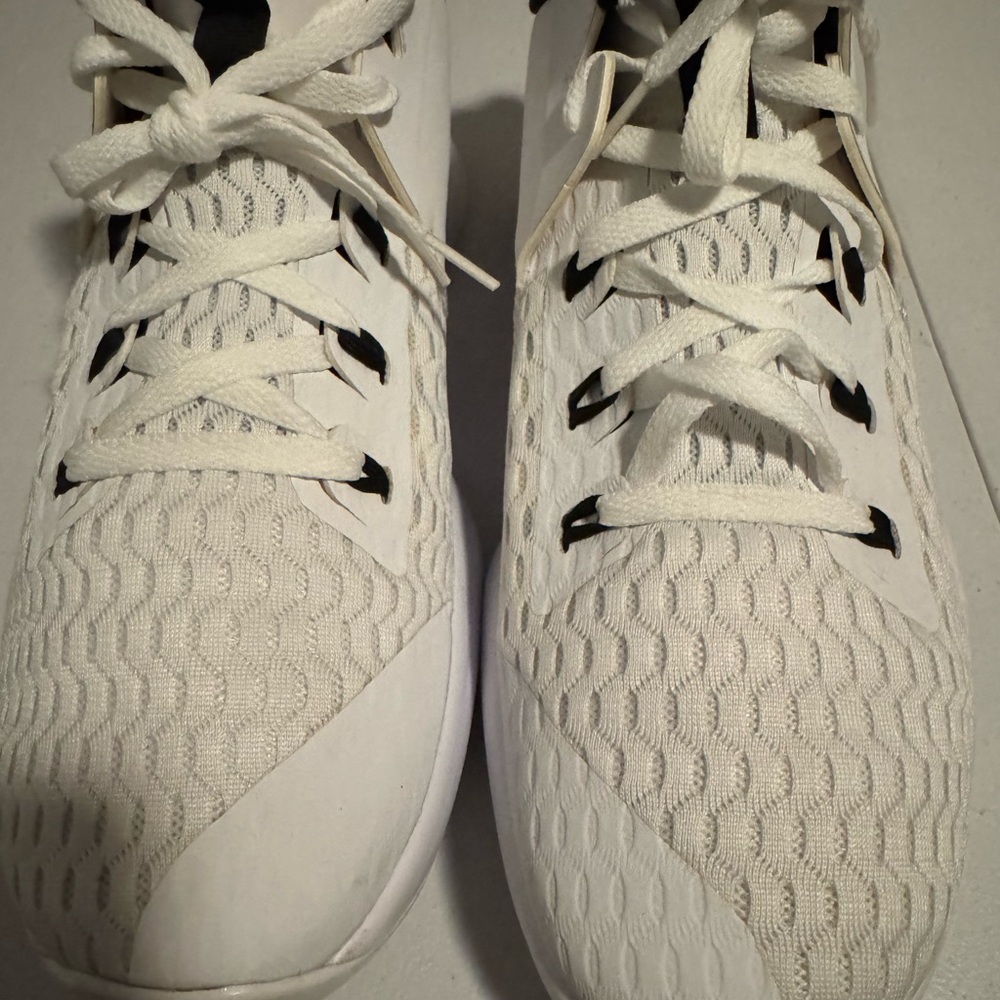 Nike Gray and White Sneakers
